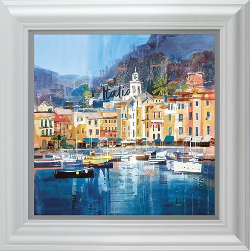 Riviera Dreaming by Tom Butler - Framed Paper on Board